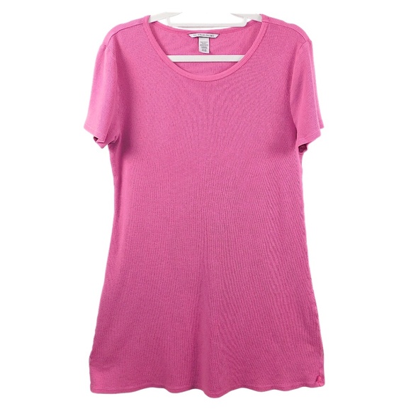 Victoria’s Secret Ribbed Scoop Neck Dress – Pink, Size Small - Picture 1 of 7